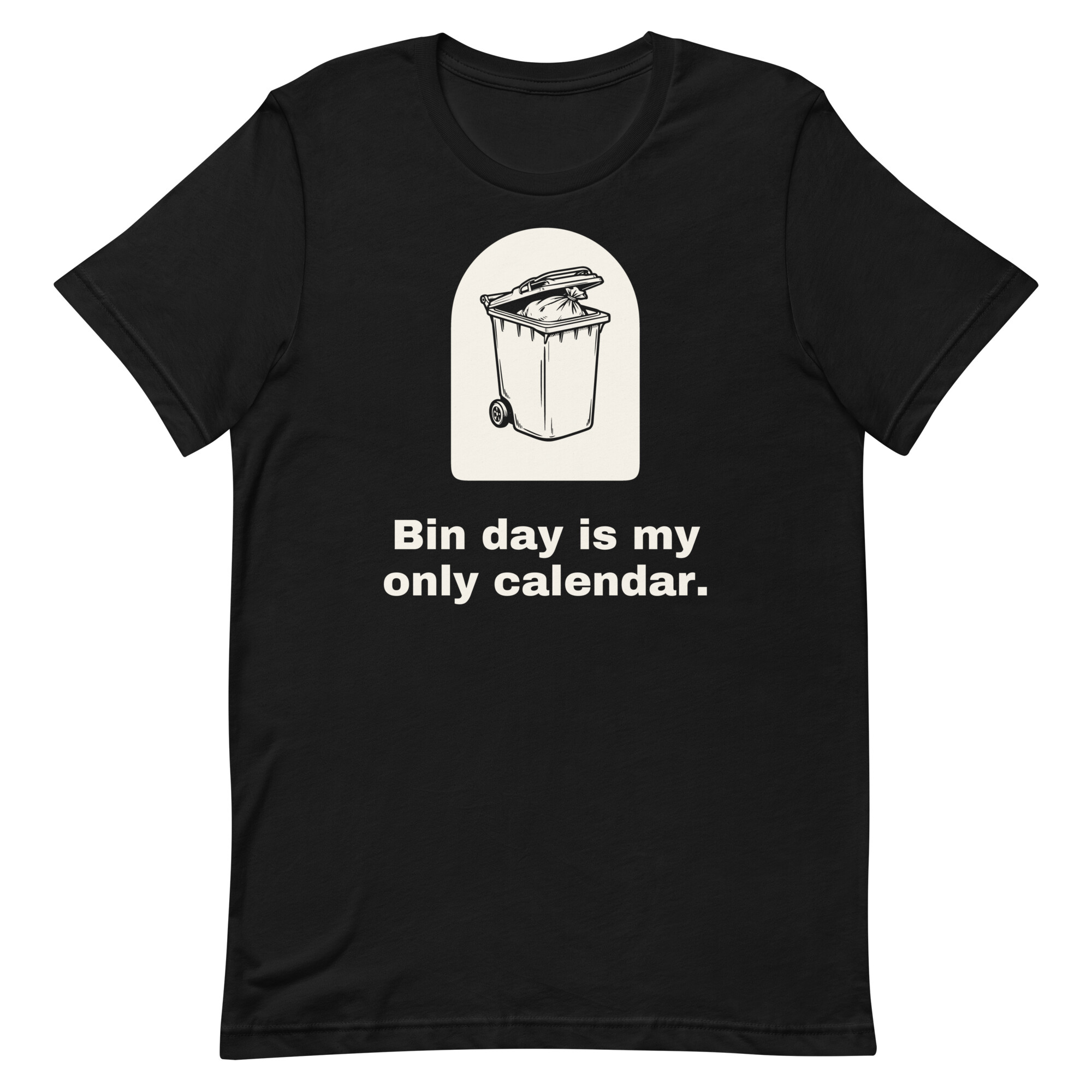Overflowing Wheelie Bin, Funny Retirement Gift for New Pensioners