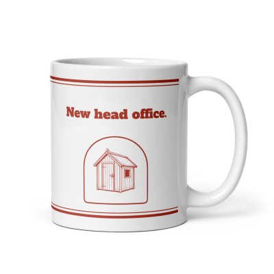 New head office. mug