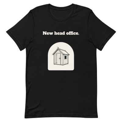 New head office. t-shirt