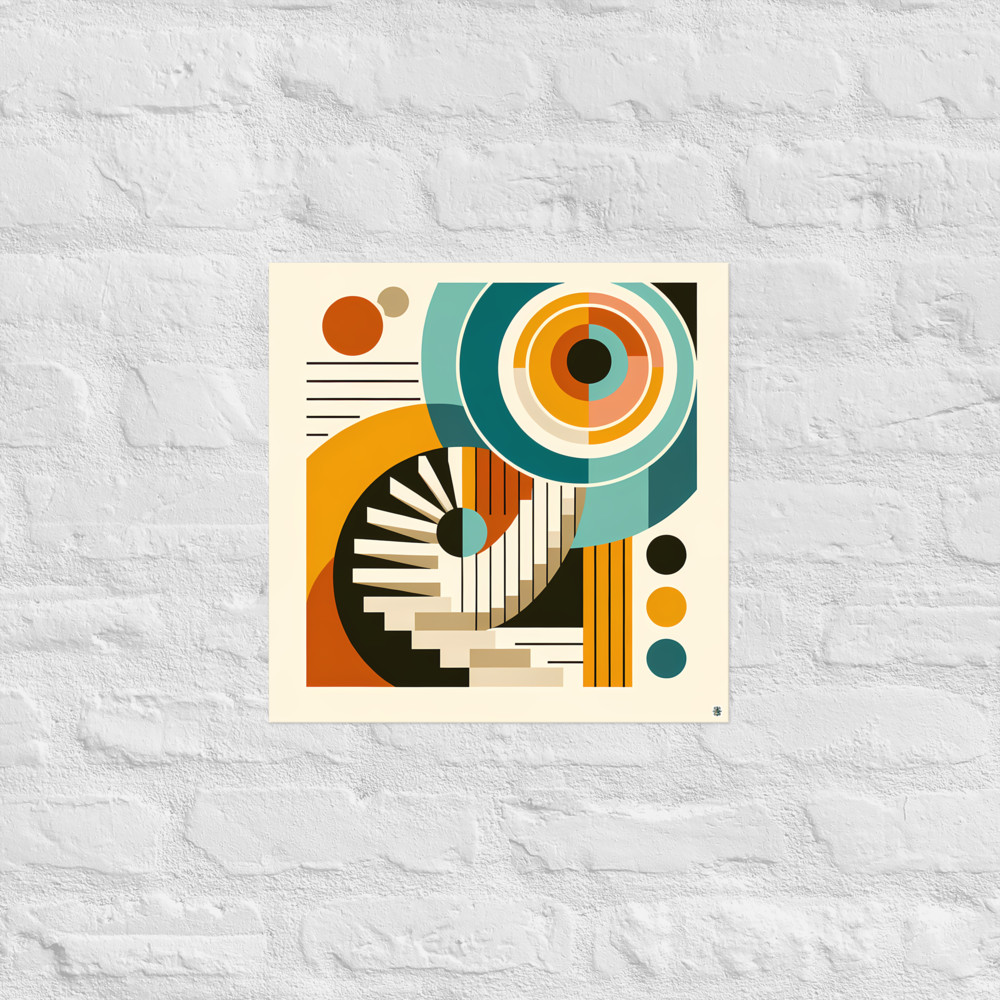 Geometric Circles and Staircase Abstract