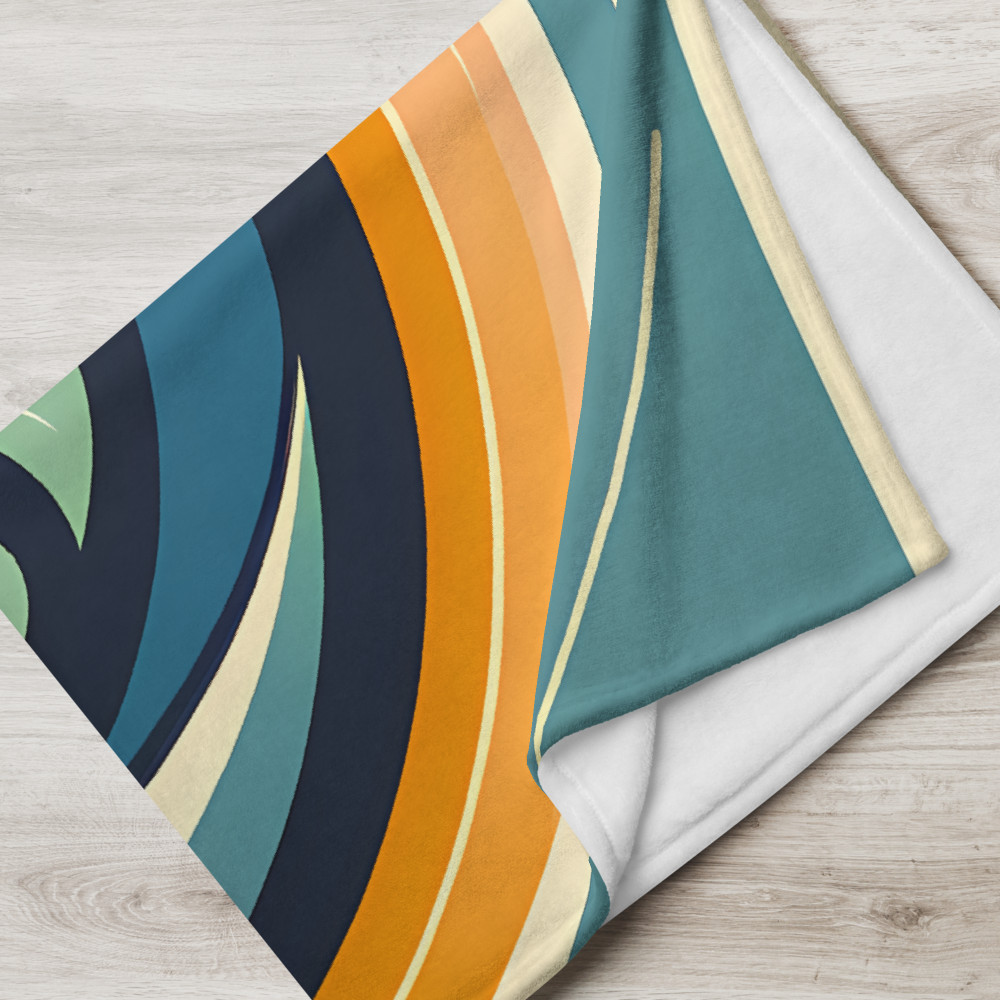 Geometric Monstera Leaf Circles