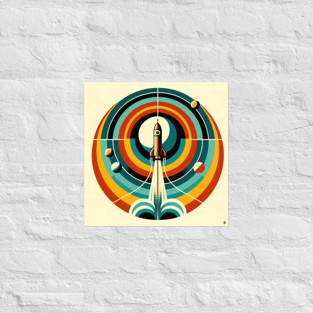 Geometric Rocket Launch Orbit Design