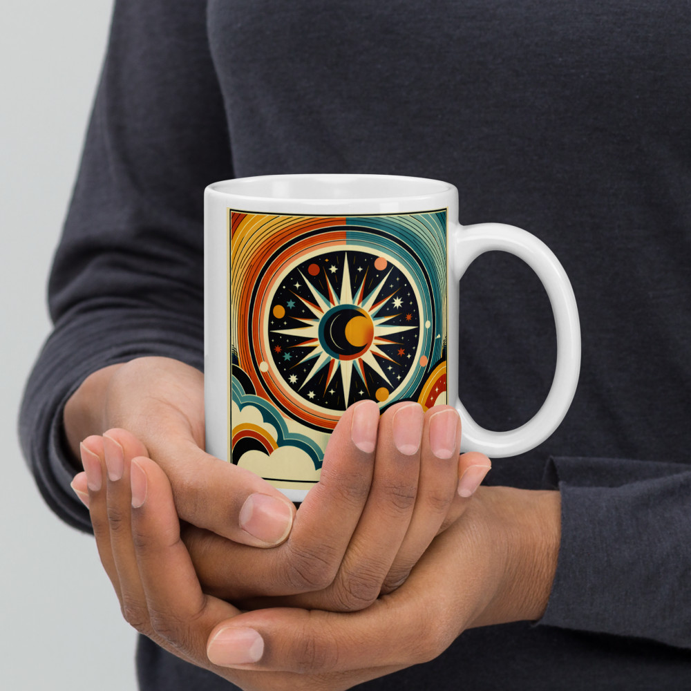 Celestial Sun Moon Starburst