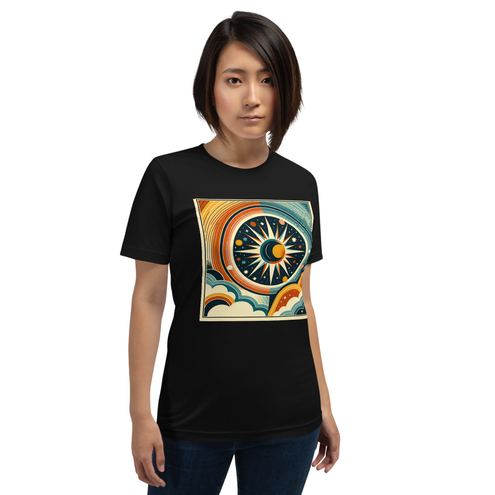 Celestial Sun Moon Starburst