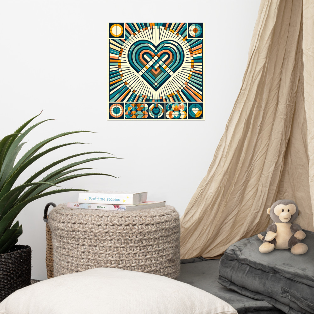 Geometric Heart Radiance