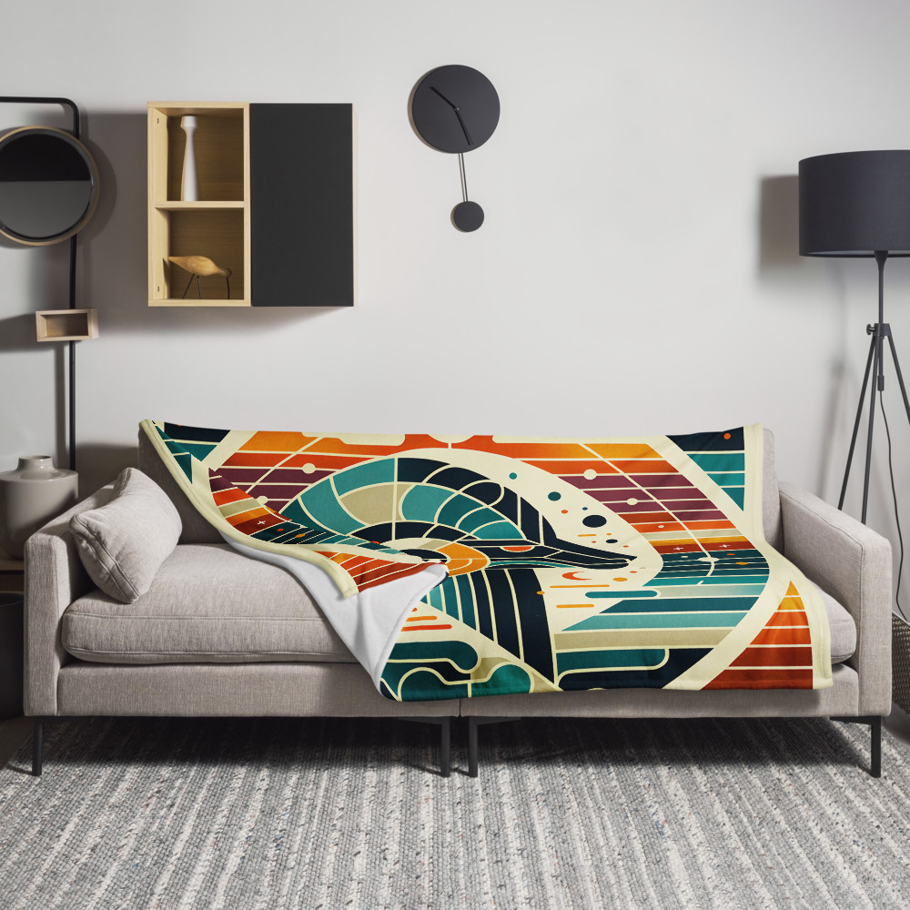 Geometric Aries Ram Symbol