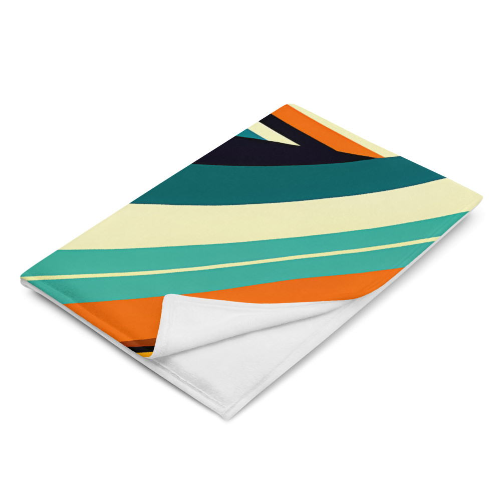 Geometric Sunset Sailboat