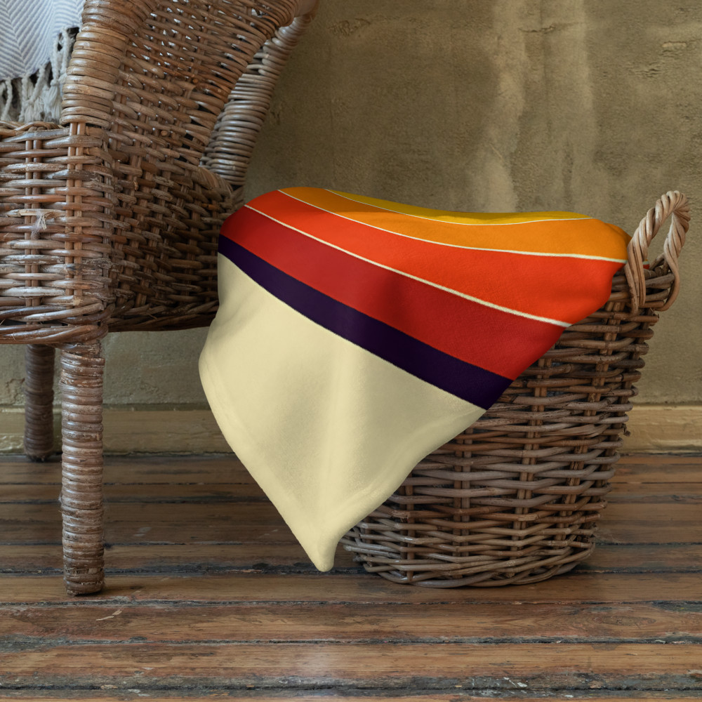 Retro Sailboat Sunset Waves