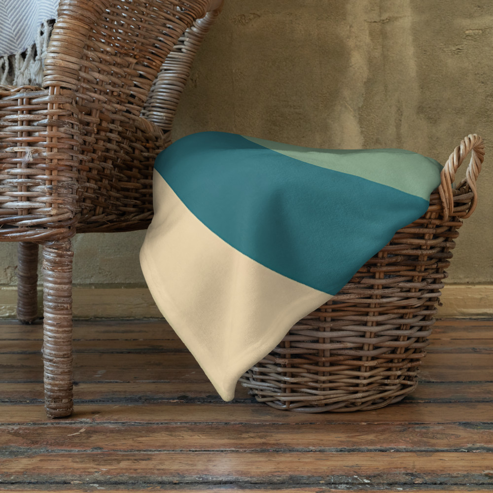 Geometric Monstera Leaf with Bold Botanical Shapes