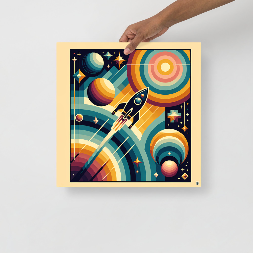 Rocket Launch Through Geometric Gradient Space