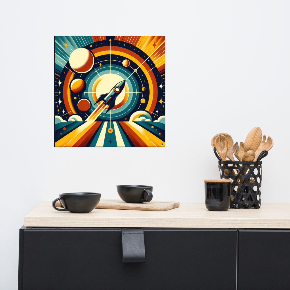 Retro Rocket Launch Through Planetary Orbits