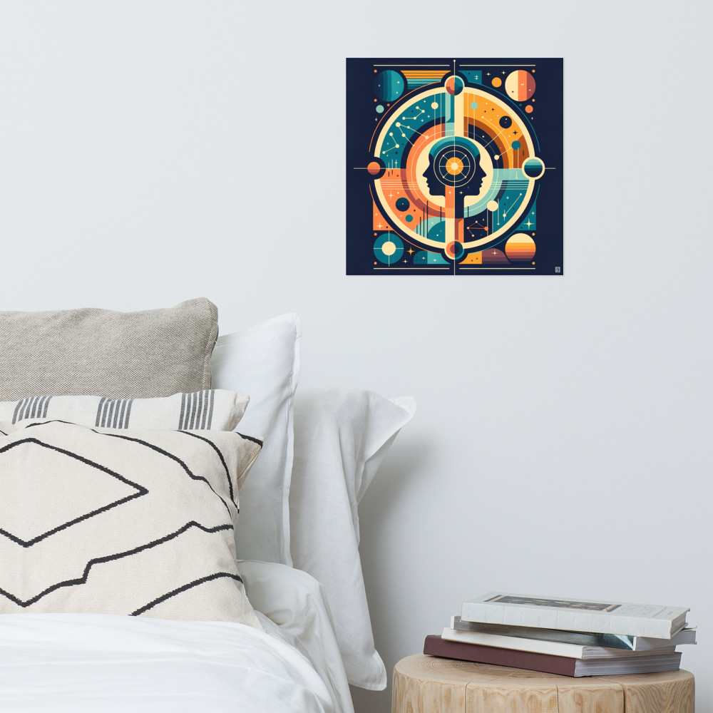 Geometric Astrology Twin Profile Star Chart