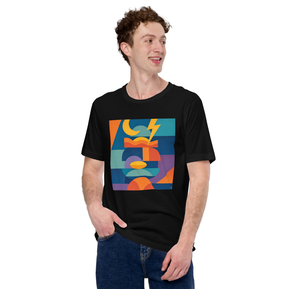 Geometric Moon Lightning and Wave Shape Stack