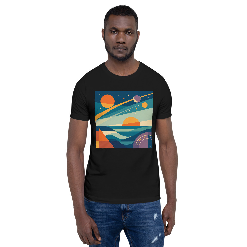 Geometric Cosmic Sky with Suns and Planets